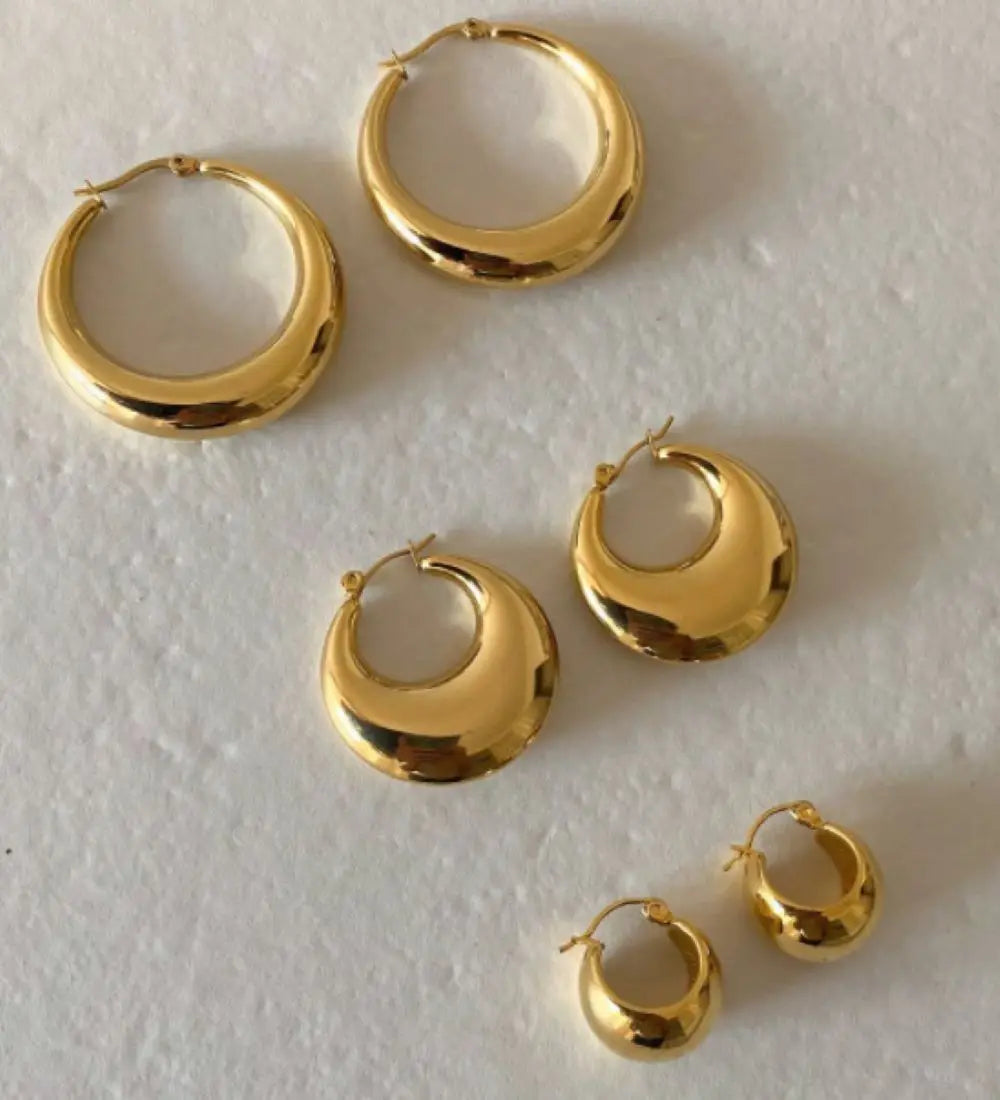 Circle Hoop Earrings