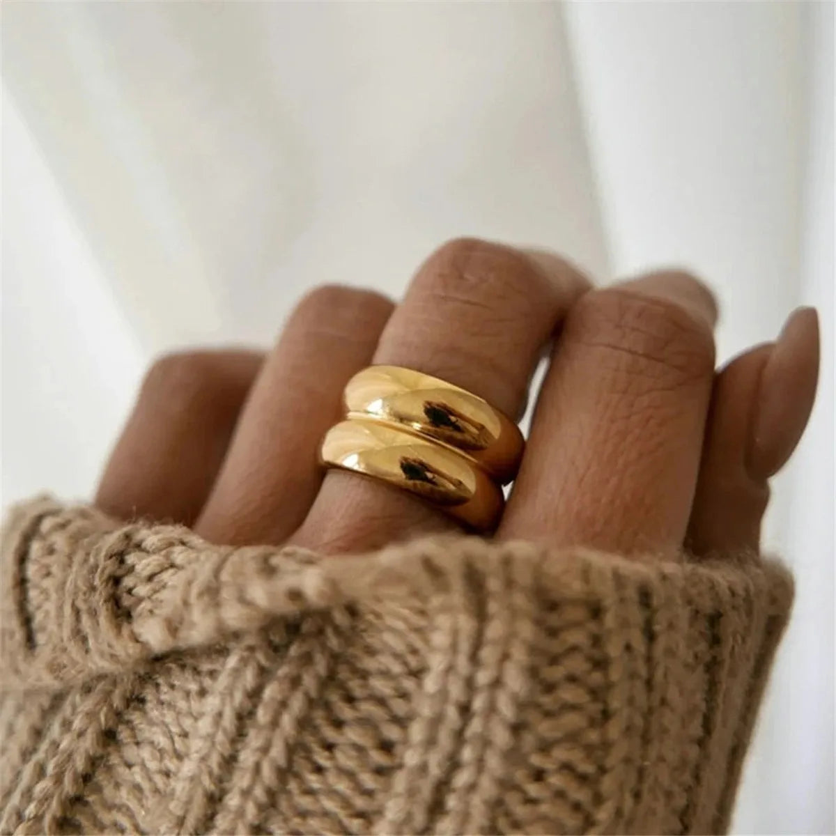 Vintage double layer Ring