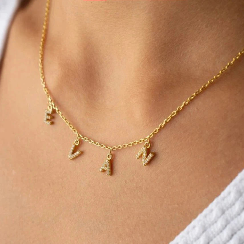 Alphabet Charms Necklace