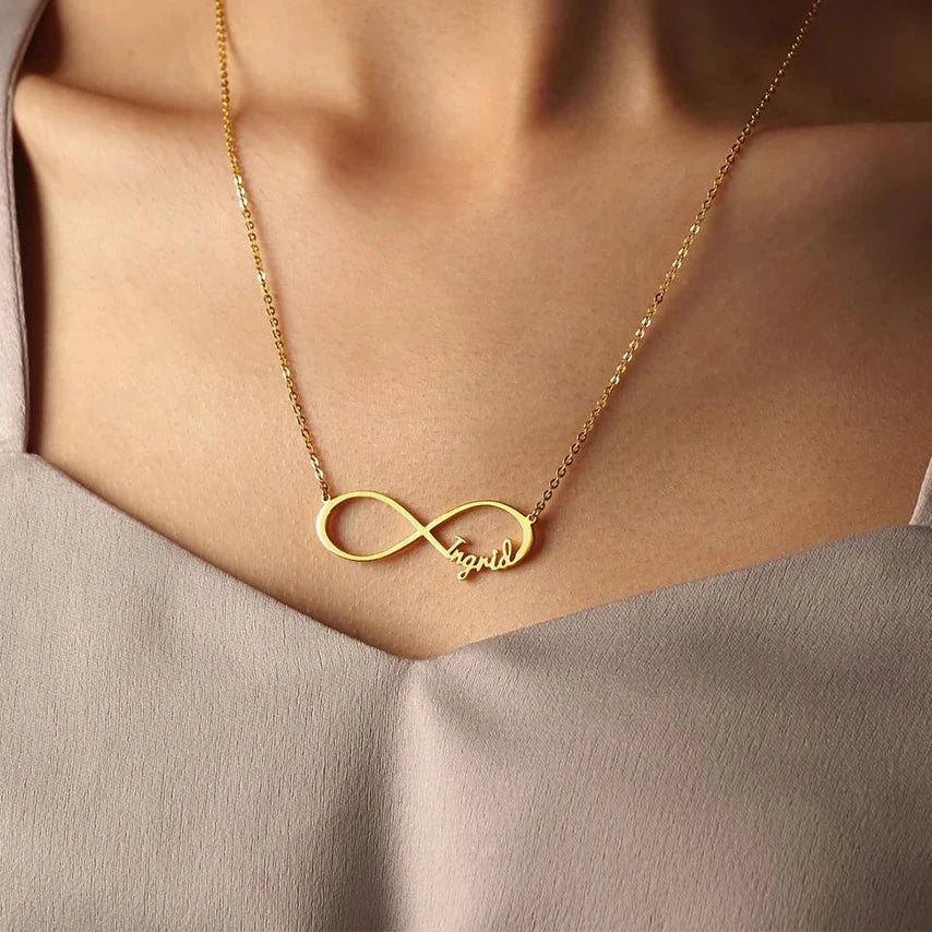 Infinity Custom Name Necklace