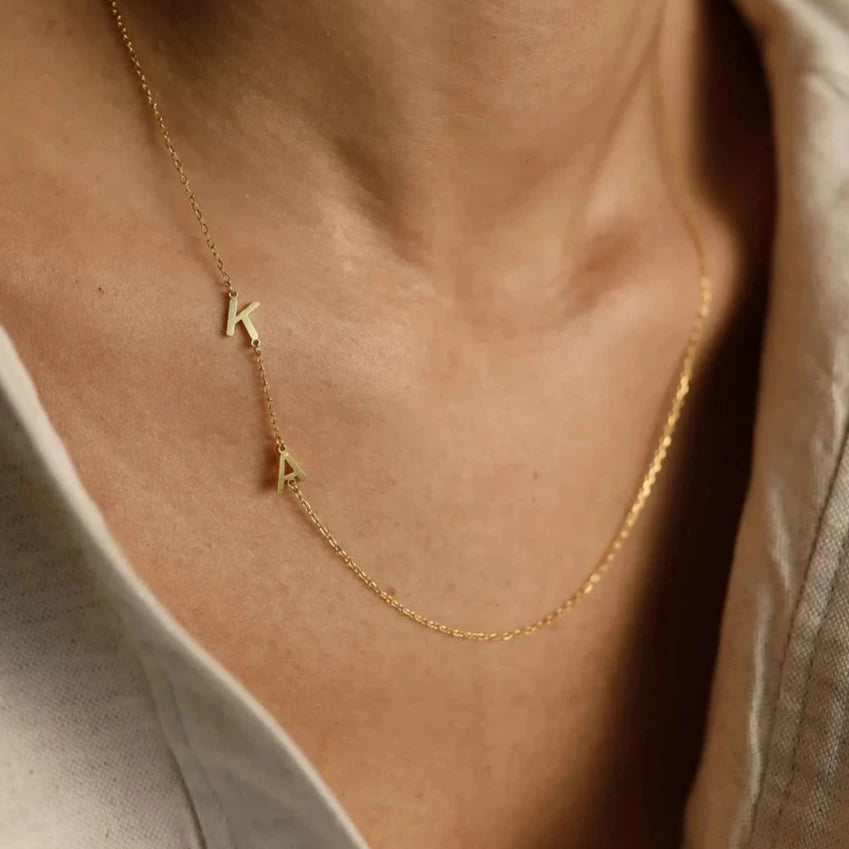 Name Adornments Charm Necklace