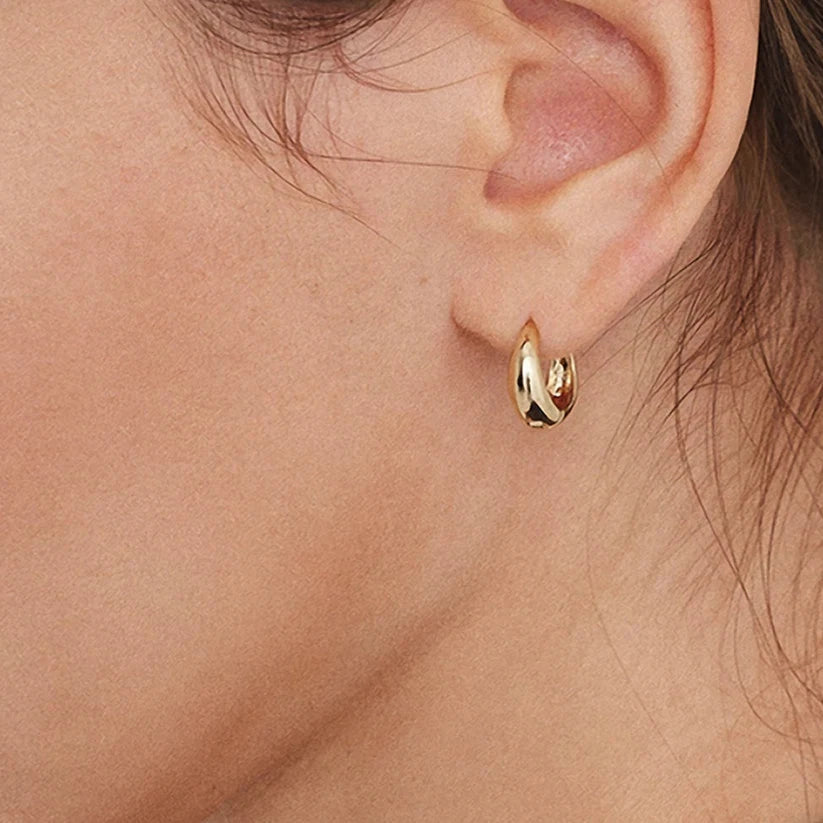 Hip Hop Style Stud Earrings