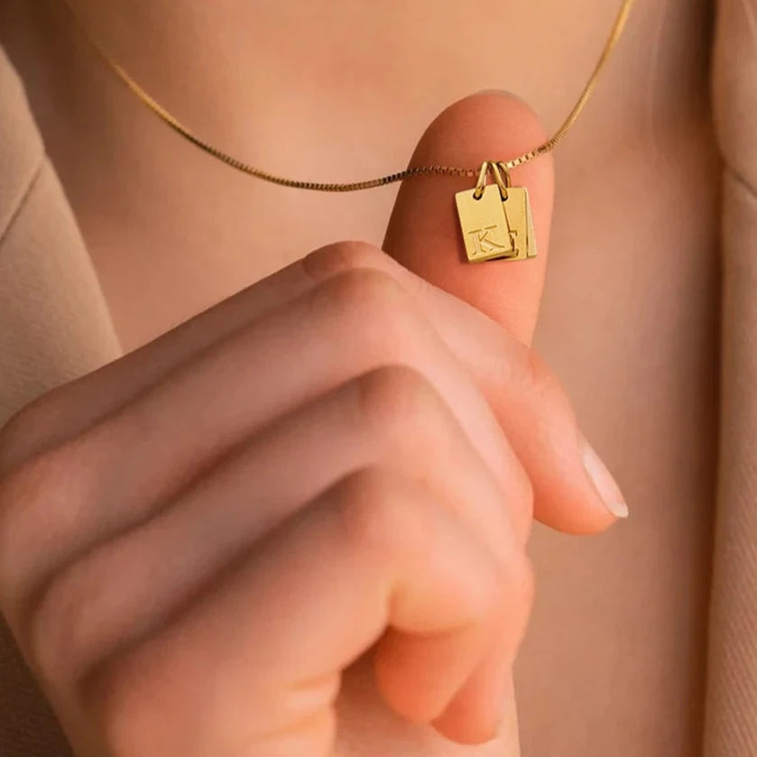 Lettered Grace Necklace